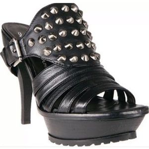 Women’s Studded Platform Stiletto Sandals